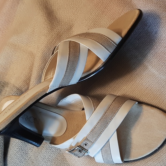 Markon Heeled Slides - Picture 3 of 8